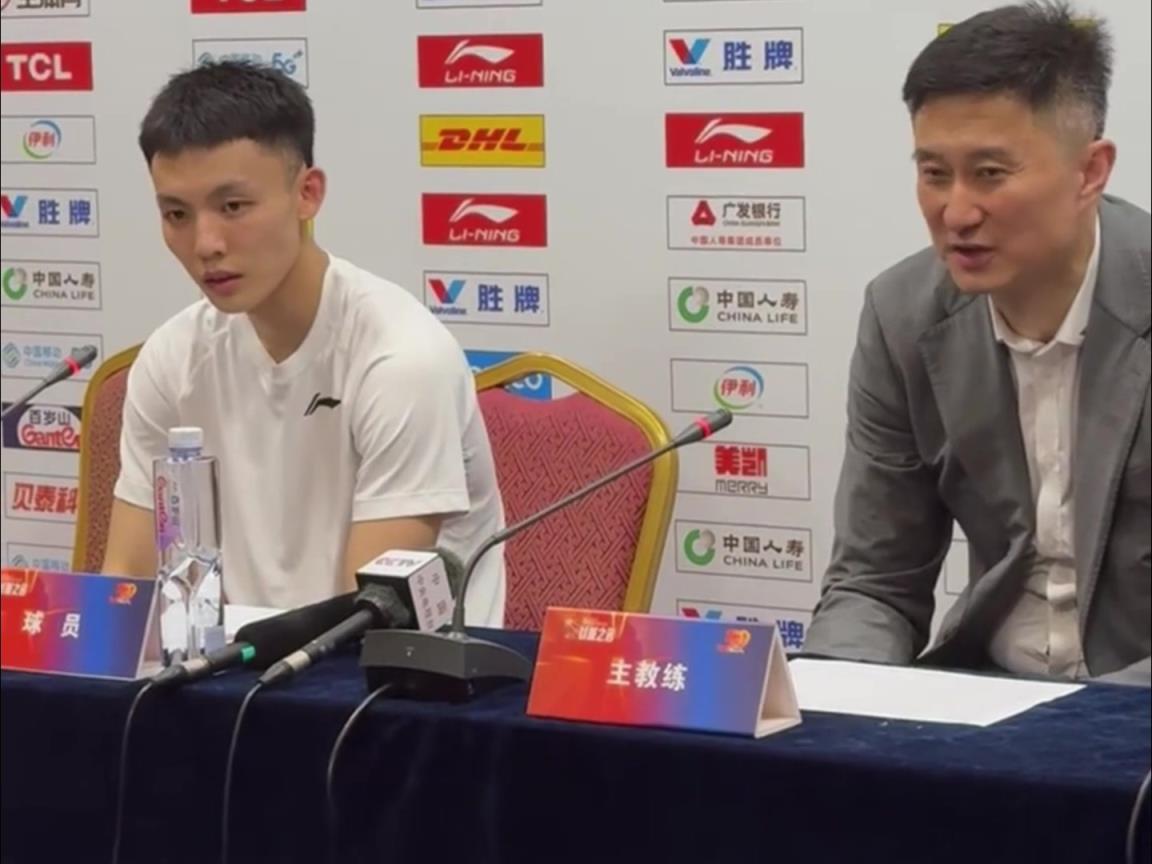 這是能說的嗎徐杰：杜指導賽前說了，這場球就是打架和摔跤！